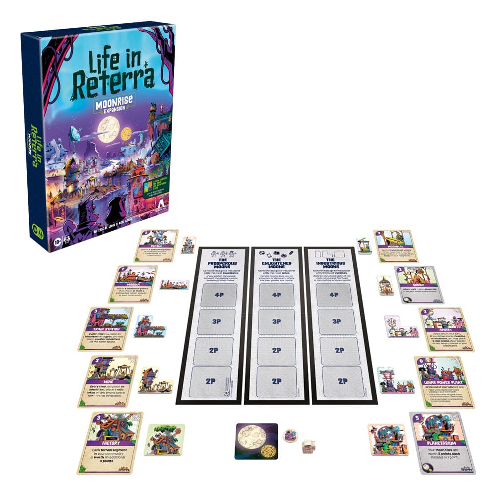 Life in Reterra Brettspiel-Erweiterung Moonrise *Englische Version*