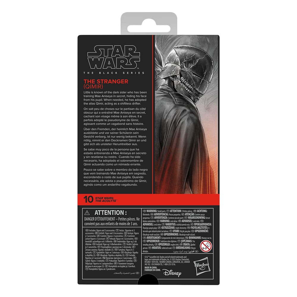 Star Wars: The Acolyte Black Series Actionfigur The Stranger (Qimir) 15 cm
