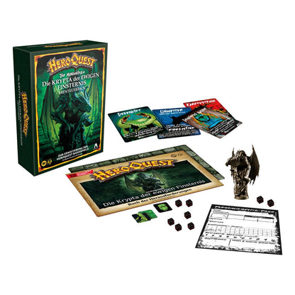 HeroQuest Brettspiel-Erweiterung Die Krypta der ewigen Finsternis Abenteuerpack *Deutsche Version*