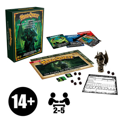 HeroQuest Brettspiel-Erweiterung Die Krypta der ewigen Finsternis Abenteuerpack *Deutsche Version*
