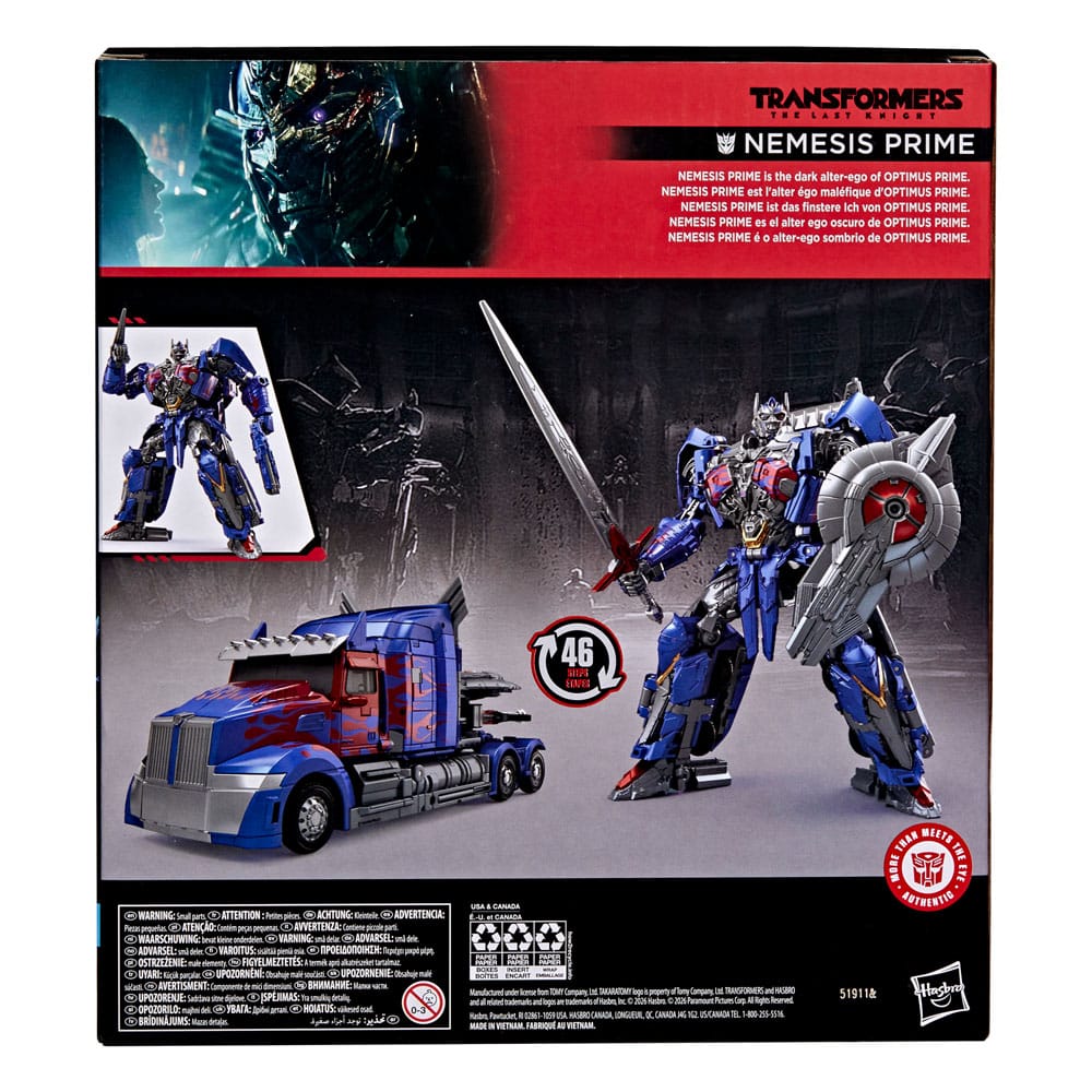 Transformers: The Last Knight Studio Series Leader Class Actionfigur Nemesis Prime 22 cm