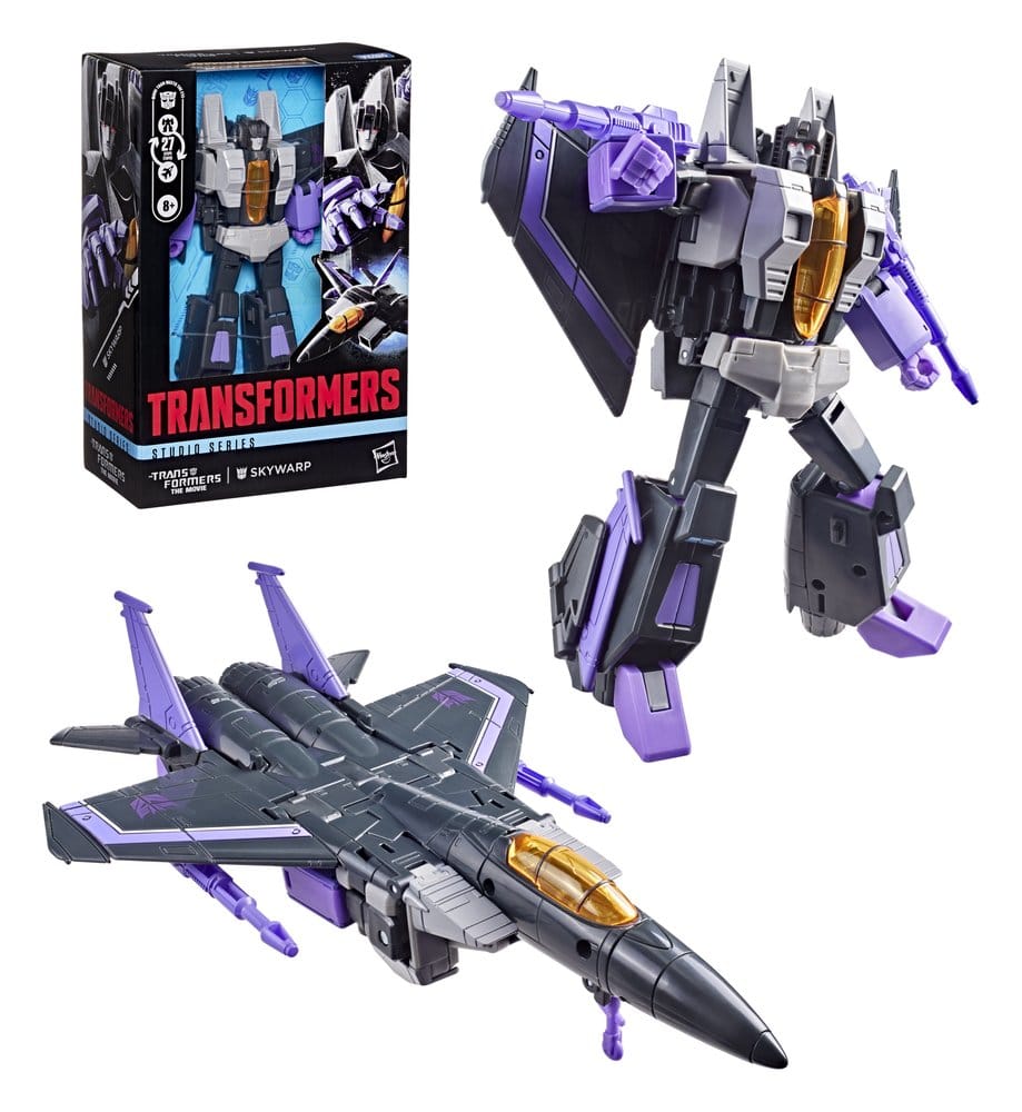The Transformers: The Movie Studio Series Voyager Class Actionfigur Skywarp 17 cm