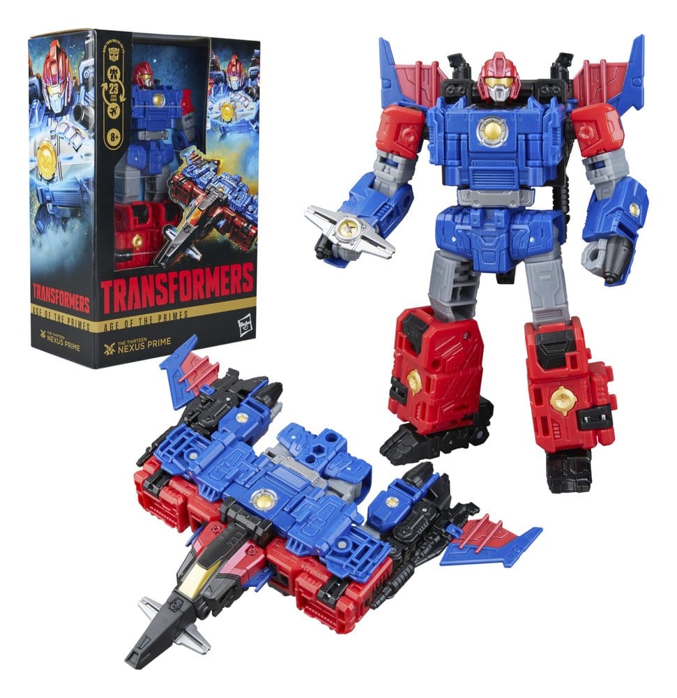 Transformers Age of the Primes Voyager Class Actionfigur The Thirteen: Nexus Prime 16 cm