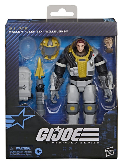G.I. Joe Classified Series Deluxe Actionfigur #206 Malcom „Deep Six“ Willoughby 15 cm