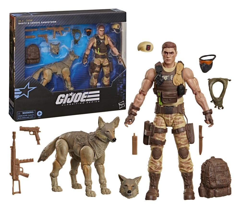 G.I. Joe Classified Series Actionfigur #217 Dusty & Coyote Sandstorm 15 cm