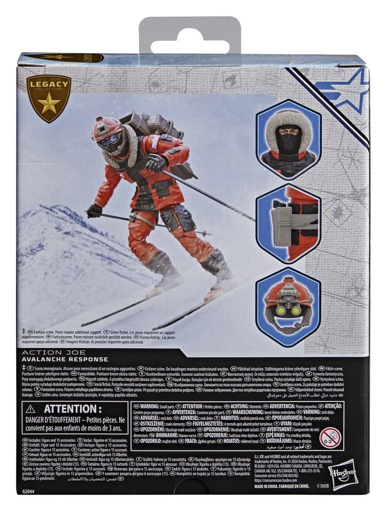 G.I. Joe Classified Series Legacy Collection Actionfigur Action Joe - Avalanche Response 15 cm
