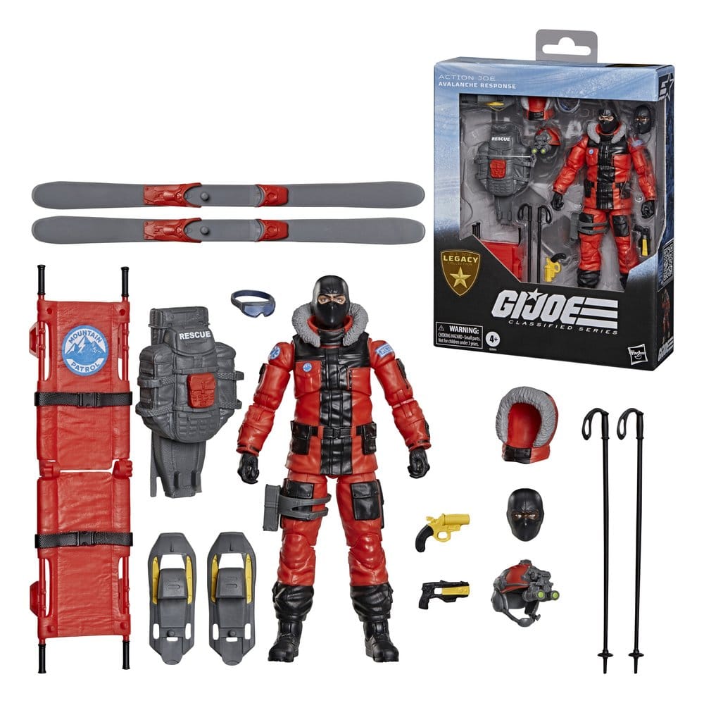 G.I. Joe Classified Series Legacy Collection Actionfigur Action Joe - Avalanche Response 15 cm