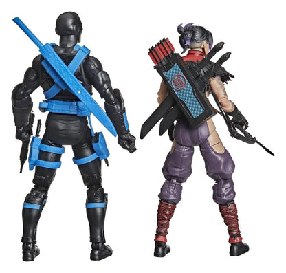 G.I. Joe Classified Series Actionfiguren 2er-Pack Snake Eyes & Kim "Jinx" Arashikage 15 cm