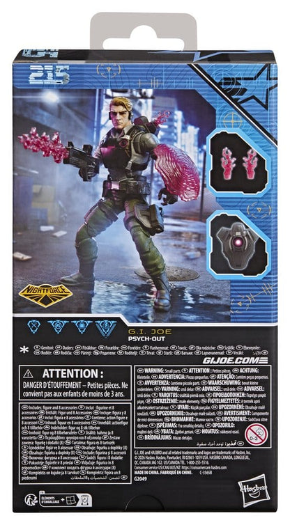 G.I. Joe Classified Series Actionfigur Night Force: Psych-Out 15 cm