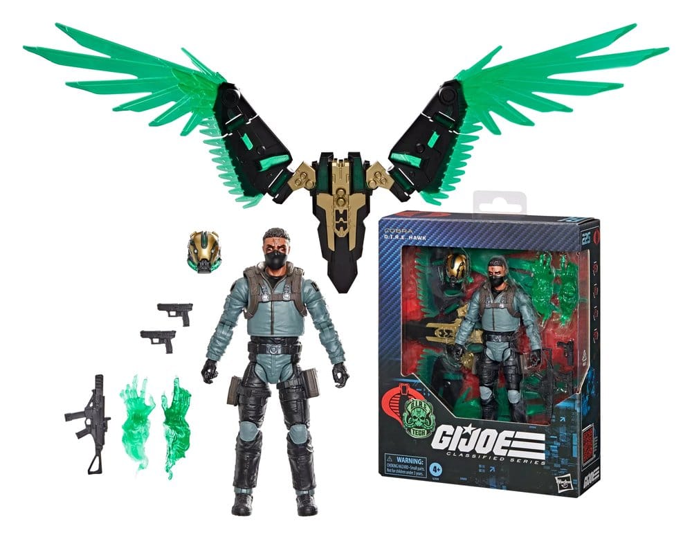 G.I. Joe Classified Series Actionfigur #225 D.I.R.E. Hawk (Dread-Inducing Responsive Energy) 15 cm
