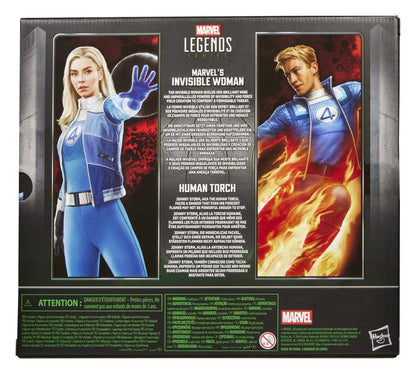 Avengers: Doomsday Marvel Legends Actionfiguren 2er-Pack Marvel's Invisible Woman & Human Torch 15 cm