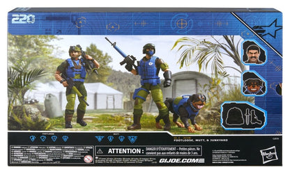 G.I. Joe Classified Series Actionfiguren 3er-Pack #220 Mad Marauders: Footloose & Mutt & Junkyard 15 cm