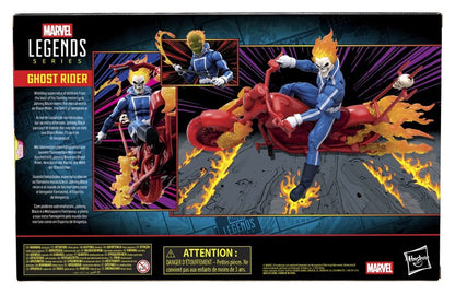 Ghost Rider Marvel Legends Actionfigur  Johnny Blaze with Motorcycle 15 cm