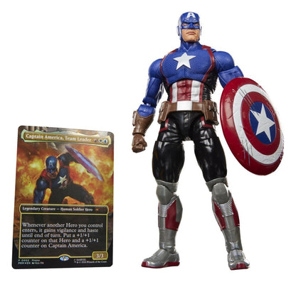 Magic The Gathering: Marvel Super Heroes Marvel Legends Actionfigur Captain America (Avengers: Twilight) 15 cm