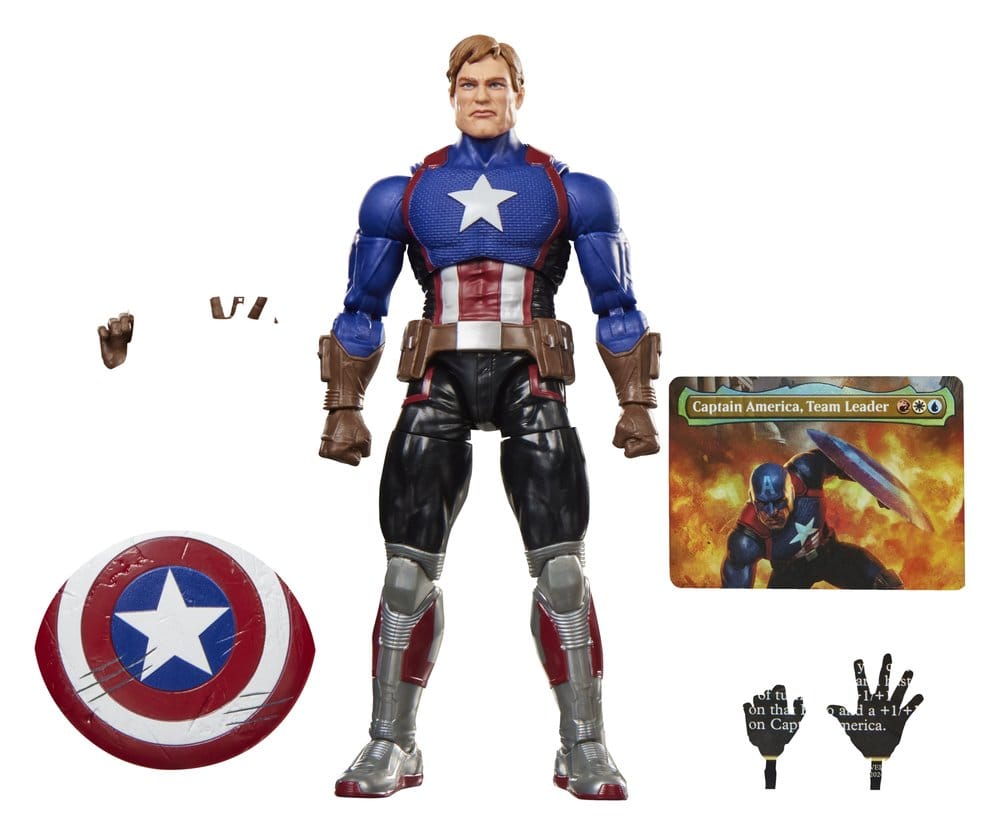 Magic The Gathering: Marvel Super Heroes Marvel Legends Actionfigur Captain America (Avengers: Twilight) 15 cm