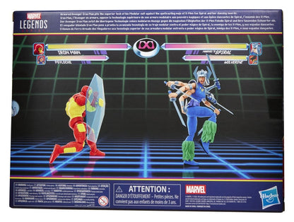 Marvel Games Marvel Legends Actionfiguren 2er-Pack Iron Man & Marvel's Spiral 15 cm