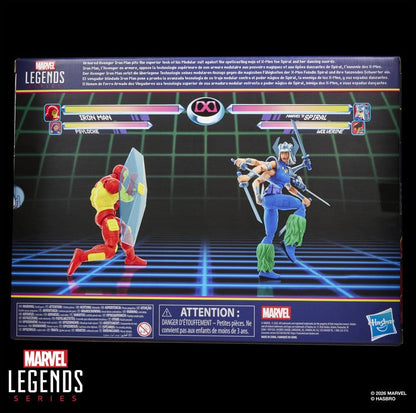 Marvel Games Marvel Legends Actionfiguren 2er-Pack Iron Man & Marvel's Spiral 15 cm