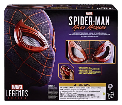 Spider-Man: Miles Morales Marvel Legends Elektronische Maske mit Fernbedienung