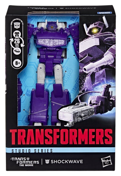 The Transformers: The Movie Studio Series Voyager Class Actionfigur Shockwave 17 cm