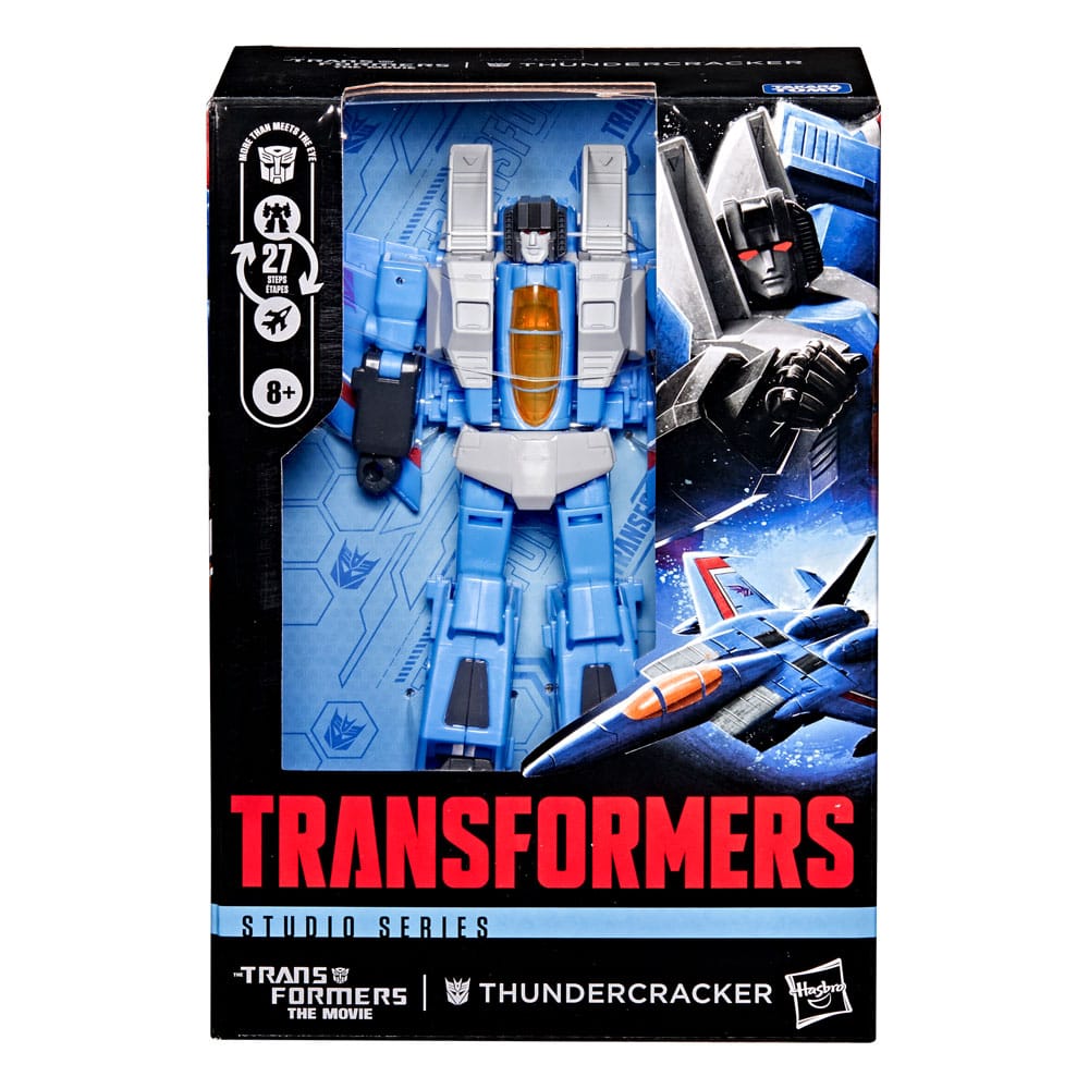 The Transformers: The Movie Studio Series Voyager Class Actionfigur Thundercracker 16 cm