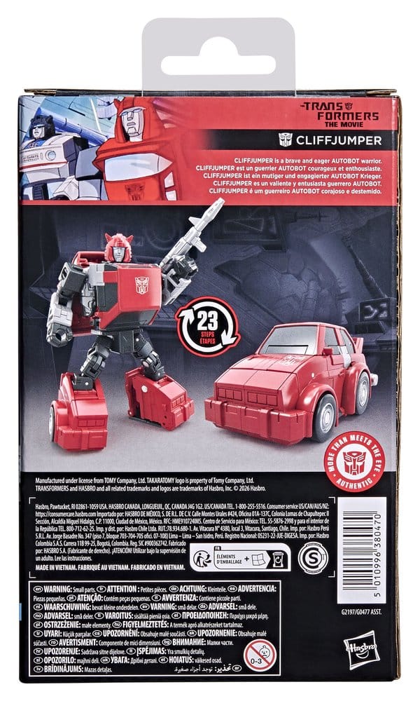 Transformers – Der Kampf um Cybertron Studio Series Deluxe Class Actionfigur Cliffjumper 10 cm