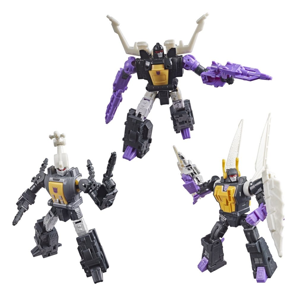 Transformers – Der Kampf um Cybertron Studio Series Deluxe Class Actionfiguren 3er-Pack Insecticon Bombshell, Shrapnel & Kickback 14 cm