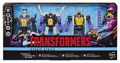 Transformers – Der Kampf um Cybertron Studio Series Deluxe Class Actionfiguren 3er-Pack Insecticon Bombshell, Shrapnel & Kickback 14 cm
