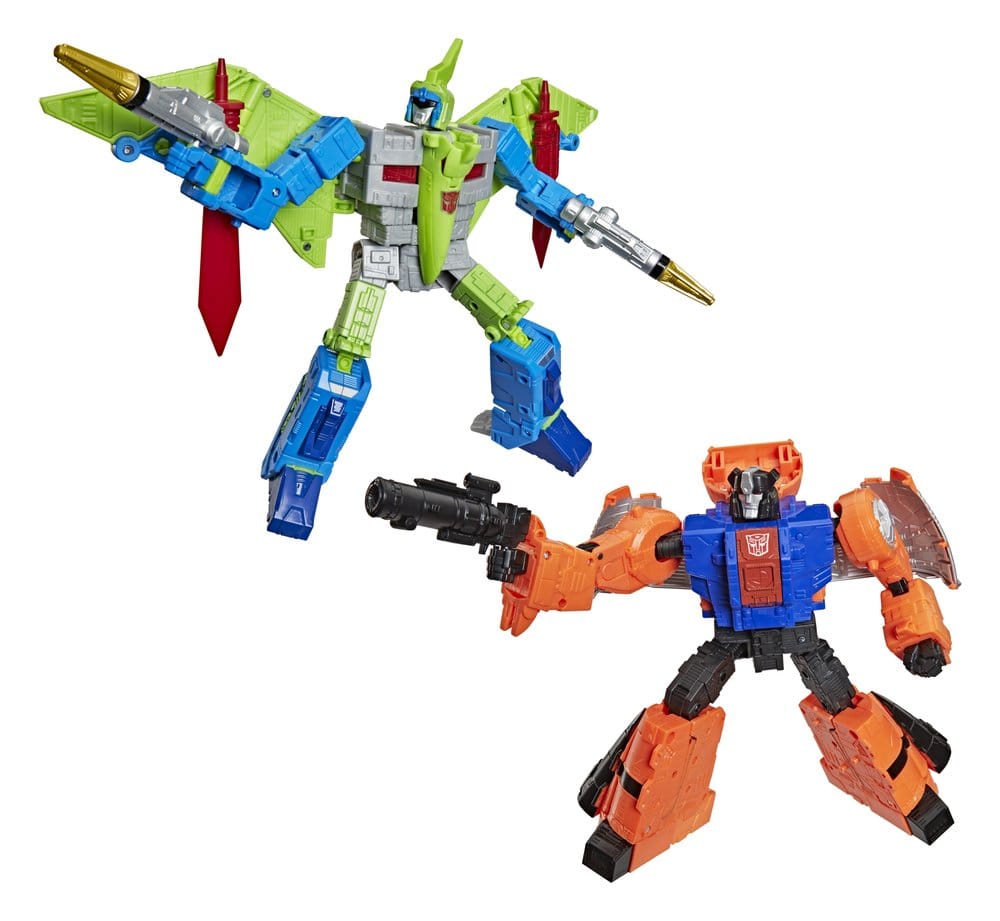 Transformers Age of the Primes Leader Class Actionfiguren 2er-Pack G2 G2 Dinobot Swoop &amp; G2 Dinobot Sludge 19 cm