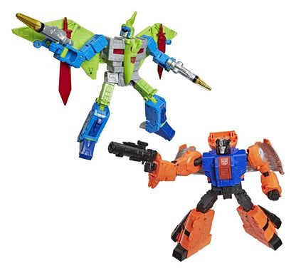 Transformers Age of the Primes Leader Class Actionfiguren 2er-Pack G2 G2 Dinobot Swoop &amp; G2 Dinobot Sludge 19 cm