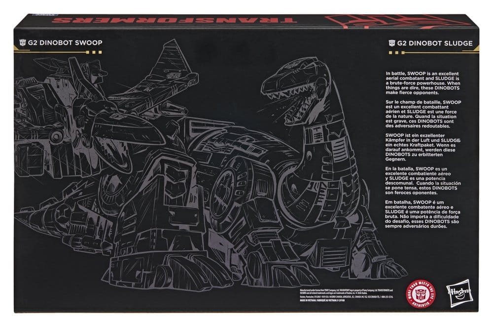 Transformers Age of the Primes Leader Class Actionfiguren 2er-Pack G2 G2 Dinobot Swoop &amp; G2 Dinobot Sludge 19 cm