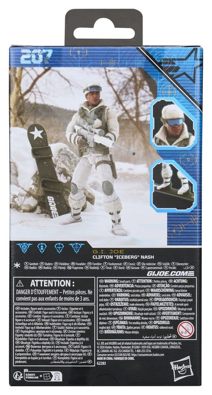 G.I. Joe Classified Series Actionfigur #207 Clifton "Iceberg" Nash 15 cm