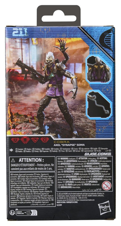 G.I. Joe Classified Series Actionfigur #211 Axel "Synapse" Soma 15 cm