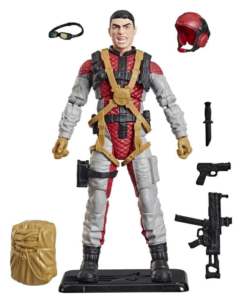 GI Joe Classified Series Retro Actionfigur David "Crazylegs" Thomas 15 cm