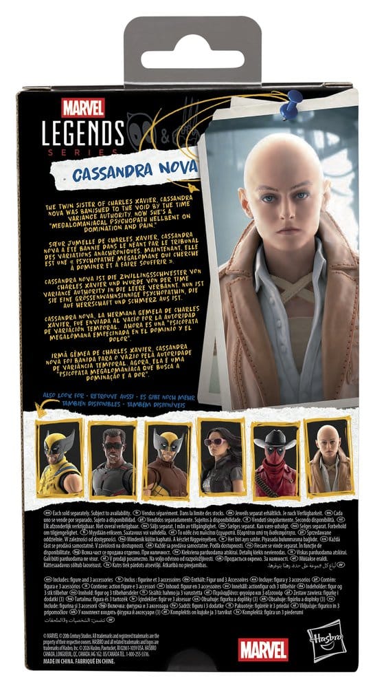 Deadpool & Wolverine Marvel Legends Actionfigur Cassandra Nova 15 cm