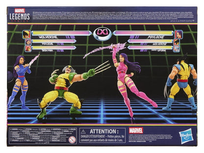 Marvel Games Marvel Legends Actionfiguren 2er-Pack Wolverine & Psylocke 15 cm
