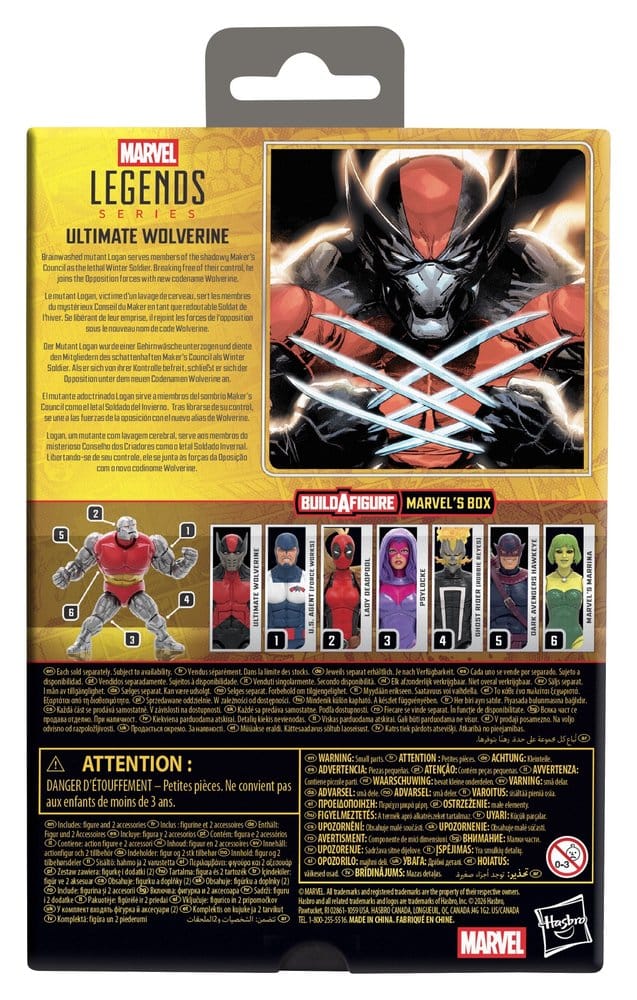 Marvel Legends Actionfigur Ultimate Wolverine 15 cm