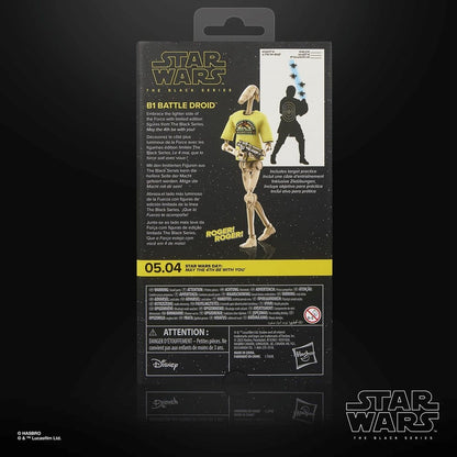 Star Wars Black Series Actionfigur B1 Battle Droid May the 4th Be With You 15 cm
