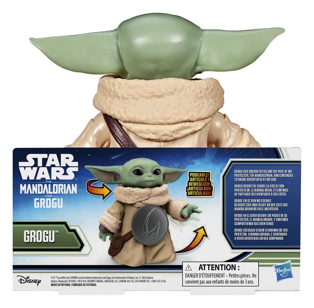 Star Wars: The Mandalorian & Grogu Actionfigur Grogu 17 cm