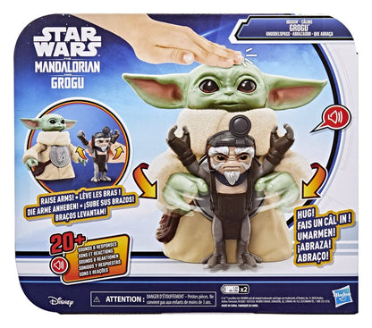 Star Wars: The Mandalorian & Grogu Elektronische Actionfigur Knuddelspaß Grogu & Anzellaner 17 cm
