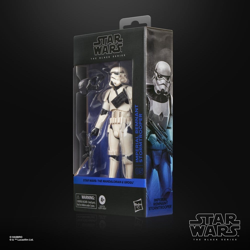 Star Wars: The Mandalorian &amp; Grogu Black Series Actionfigur Imperial Remnant Stormtrooper 15 cm