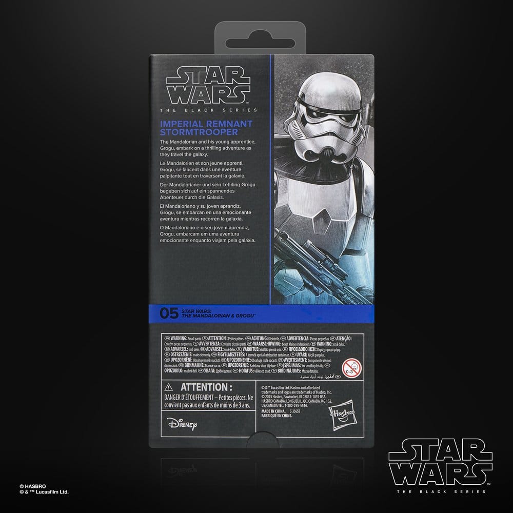 Star Wars: The Mandalorian &amp; Grogu Black Series Actionfigur Imperial Remnant Stormtrooper 15 cm