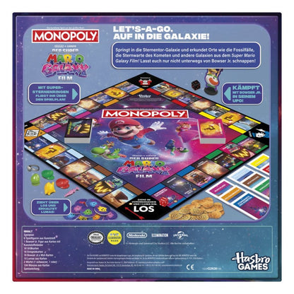 Der Super Mario Galaxy Film Monopoly Brettspiel *Deutsche Version*
