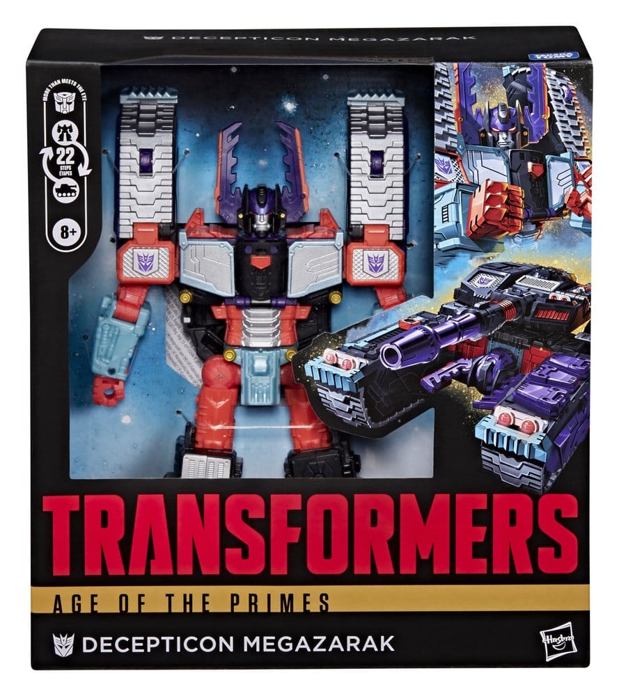 Transformers Age of the Primes Leader Class Actionfigur Megazarak 19 cm