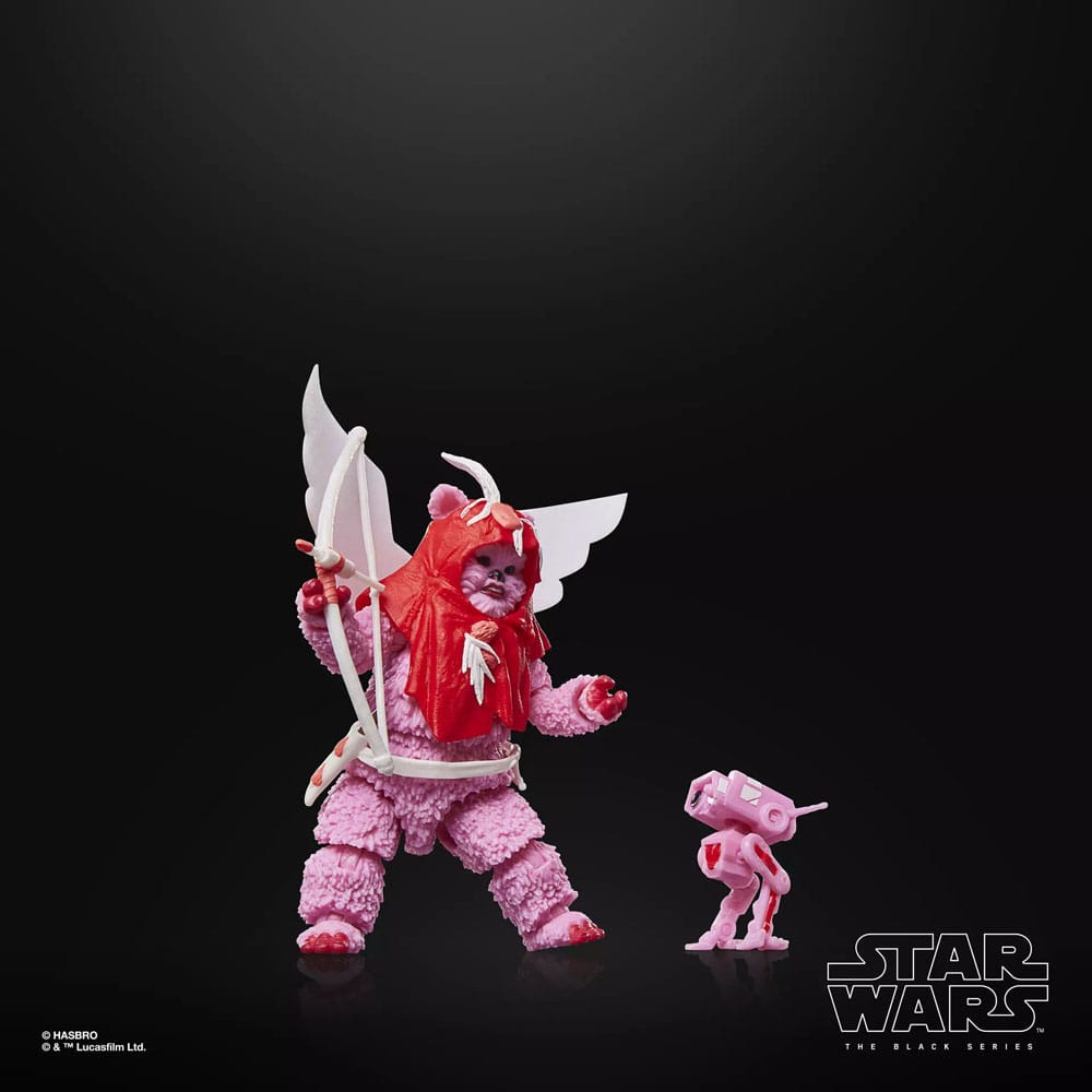 Star Wars Black Series Actionfigur Ewok (Valentine’s Day Edition) 15 cm