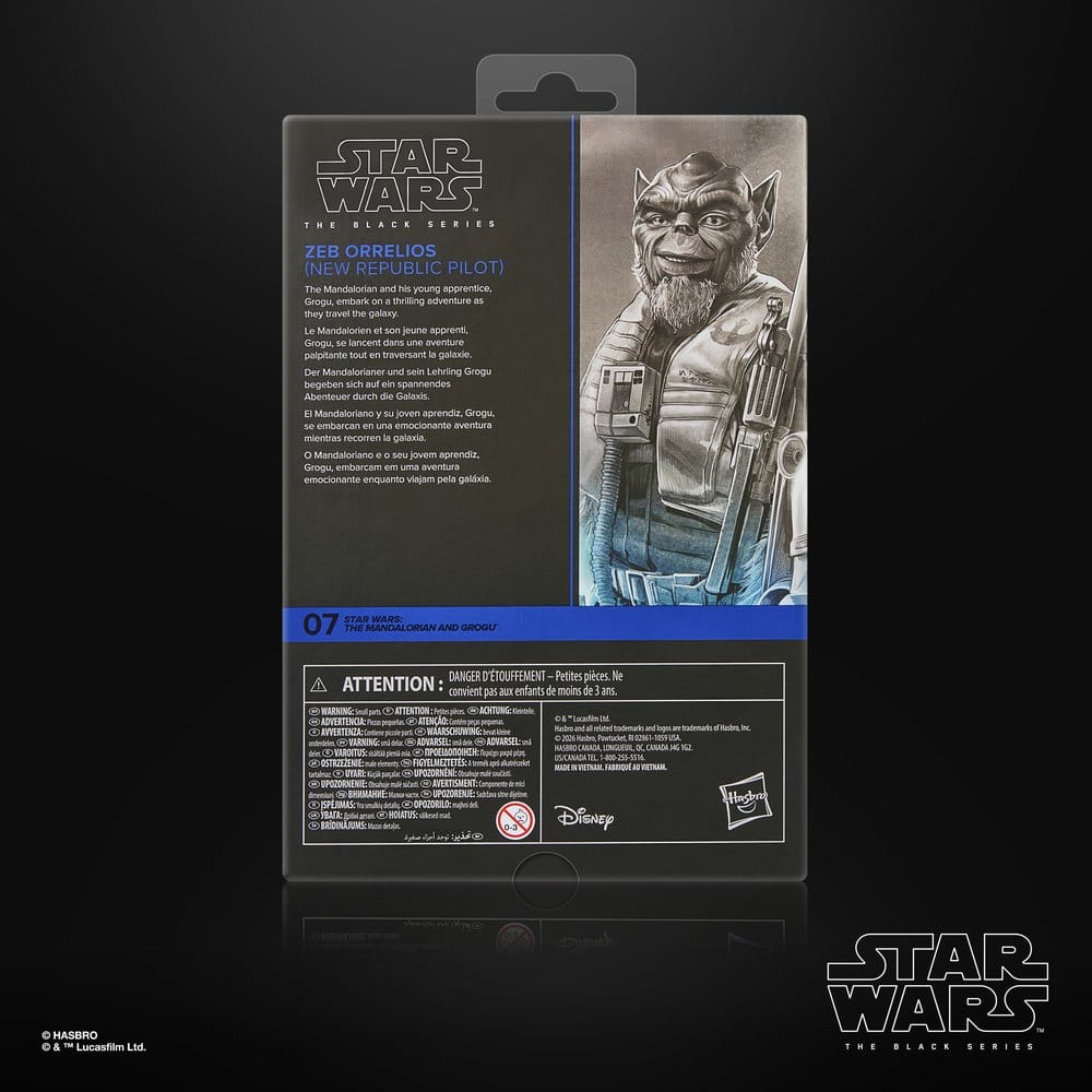 Star Wars: The Mandalorian & Grogu Black Series Actionfigur Garazeb “Zeb” Orrelios 15 cm