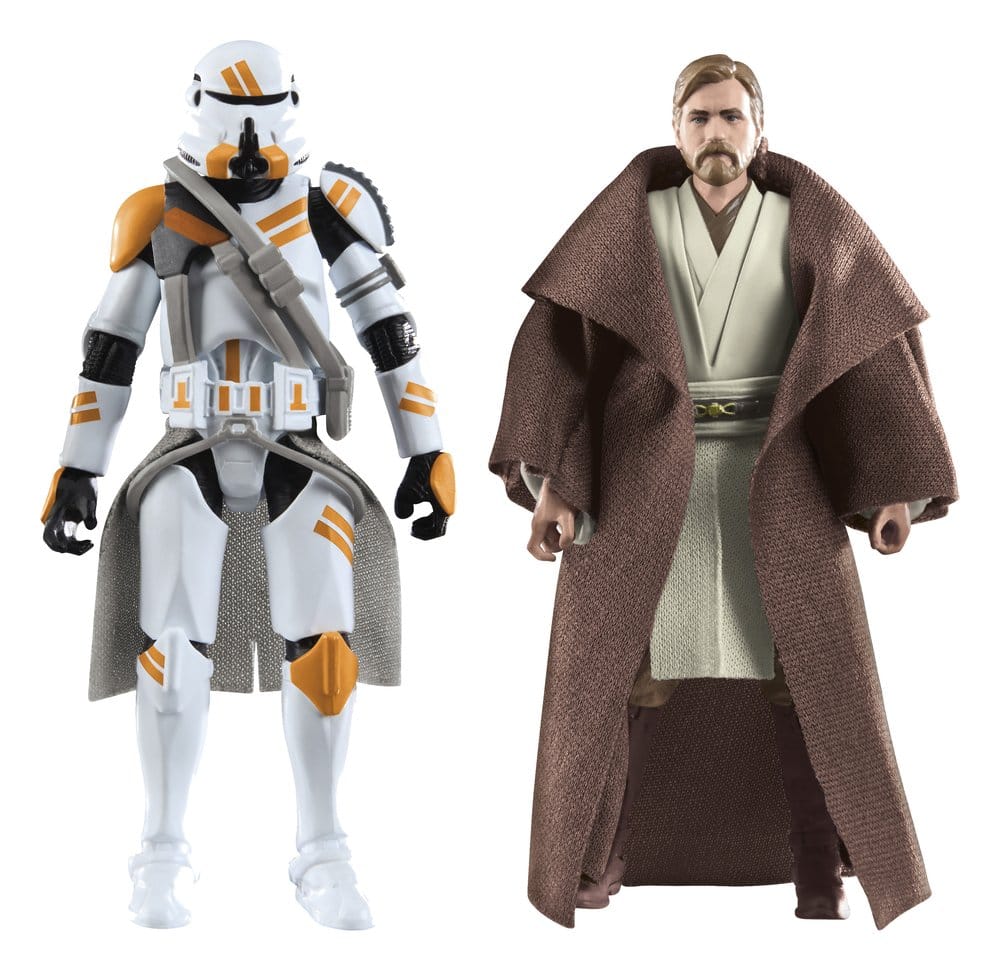 Star Wars Episode III Vintage Collection Actionfiguren 2er-Pack Obi-Wan Kenobi & Airborne Clone Trooper 10 cm