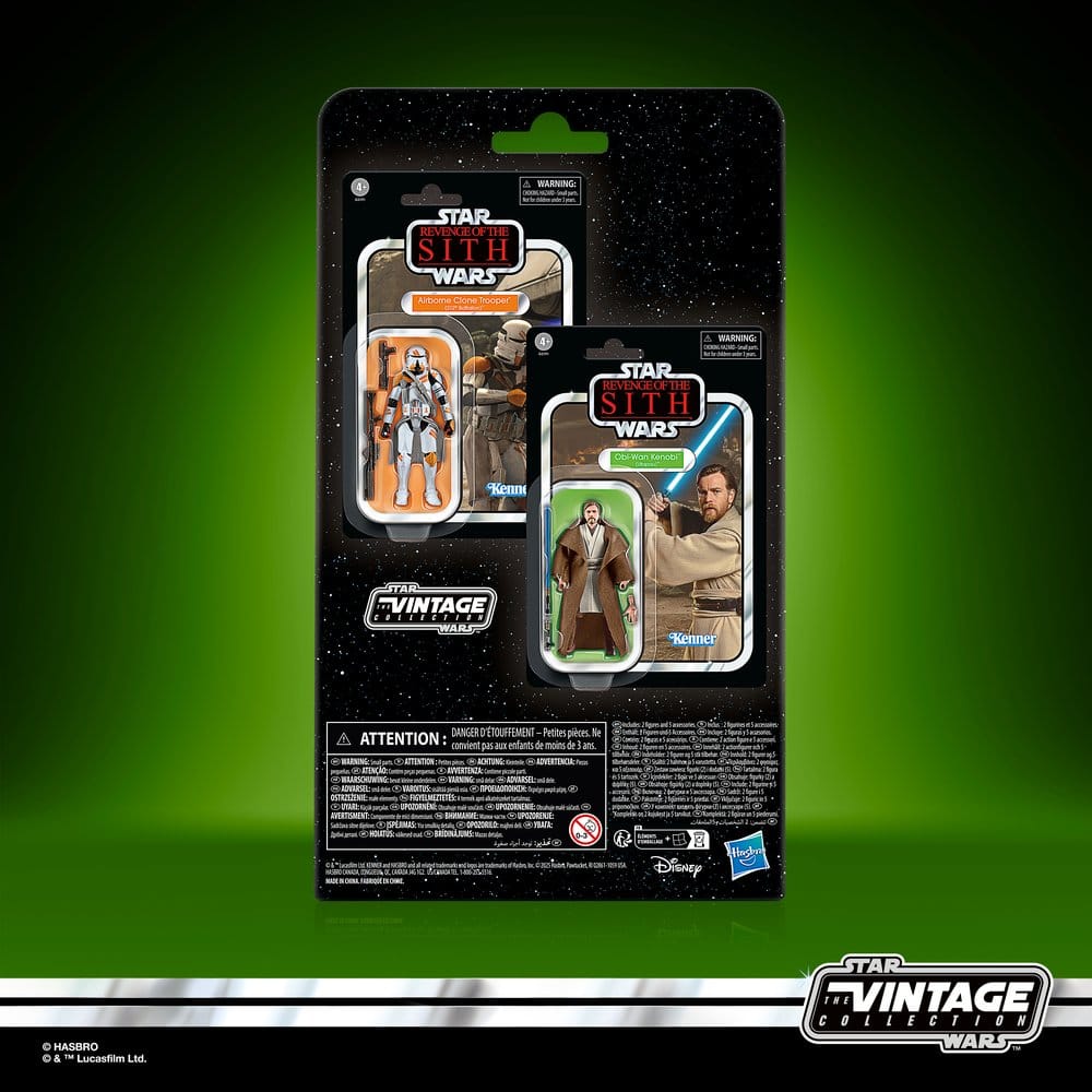 Star Wars Episode III Vintage Collection Actionfiguren 2er-Pack Obi-Wan Kenobi & Airborne Clone Trooper 10 cm