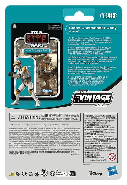 Star Wars Episode III Vintage Collection Actionfiguren 2er-Pack Anakin Skywalker & Clone Commander Cody (Utapau) 10 cm