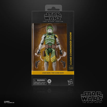 Star Wars: The Clone Wars Black Series Actionfigur Clone Commander Doom 15 cm