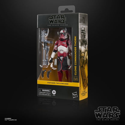 Star Wars: The Clone Wars Black Series Actionfigur Clone Commander Thorn 15 cm